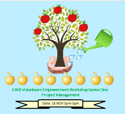 EWB Volunteers Empowerment Workshop Series One: Project Management