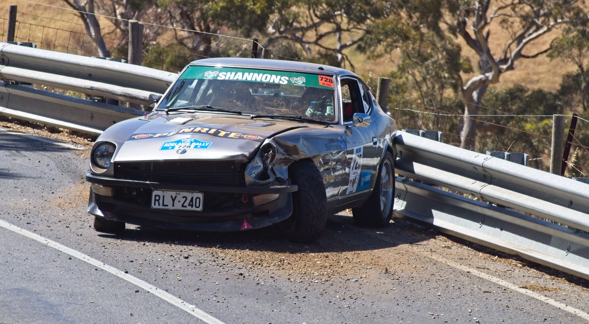 That won't buff out... 2019 Adelaide Rally