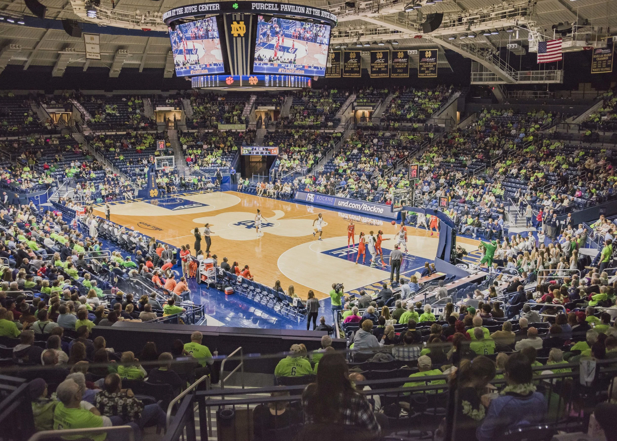 Purcell Pavilion at the Joyce Center