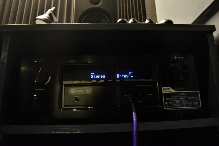 The mighty Denon 2400 AVR