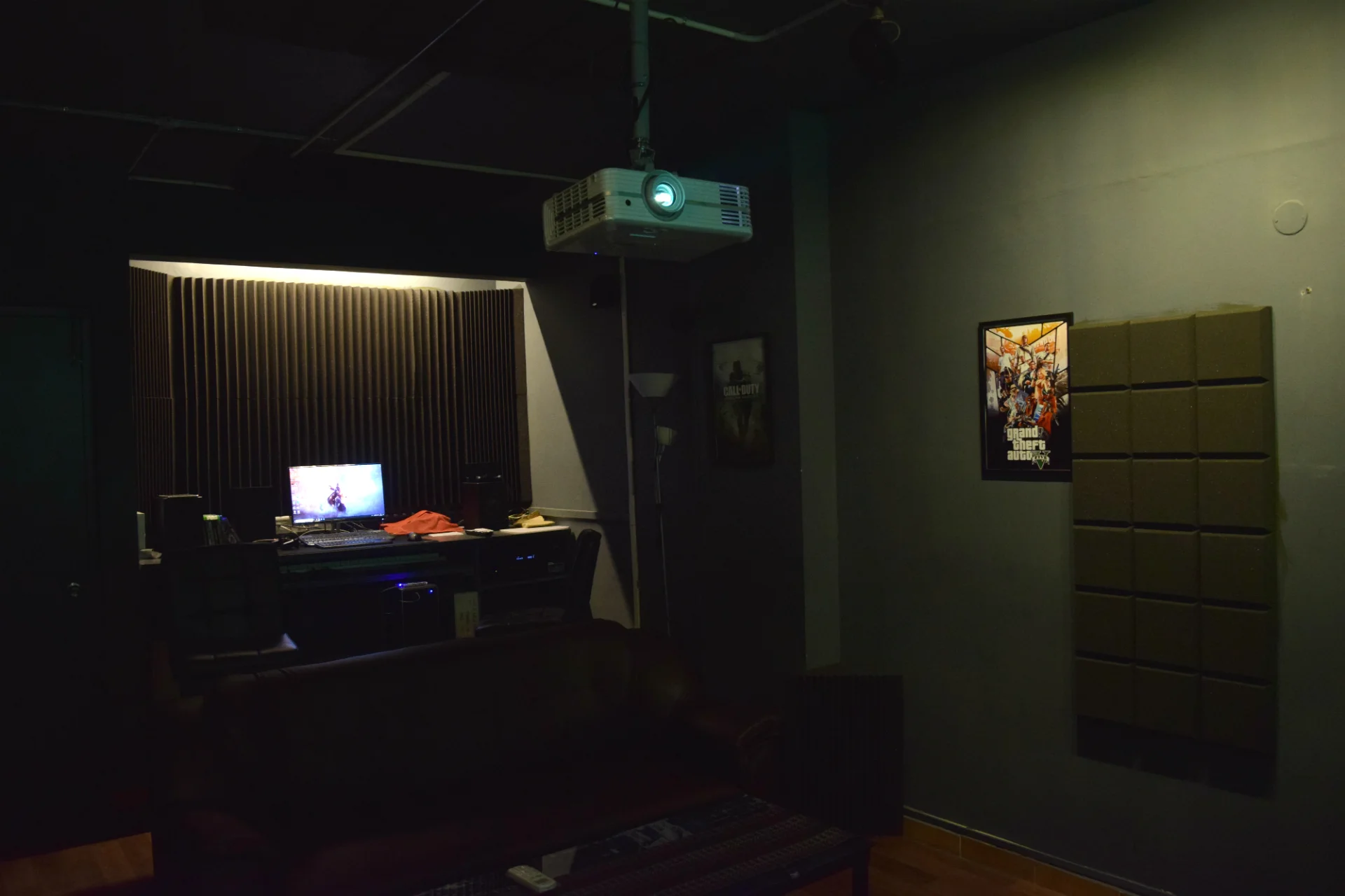 Optoma 4K projection at work!