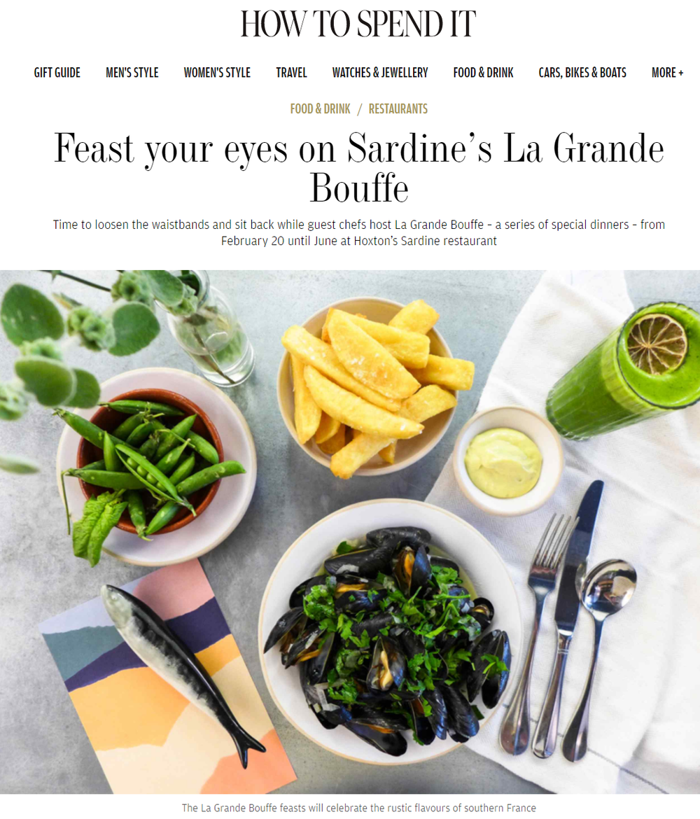 Feast Your Eyes On Sardine S La Grande Bouffe Beatrice Aidin Feast Your Eyes On Sardine S La Grande Bouffe Beatrice Aidin