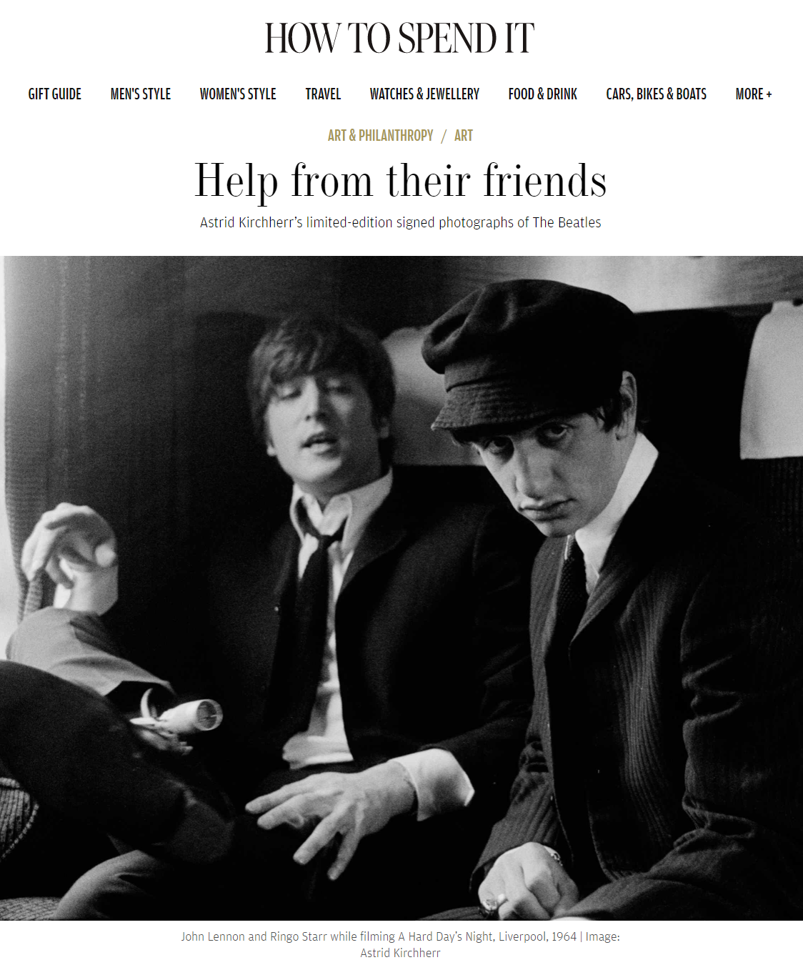 Help from their friends