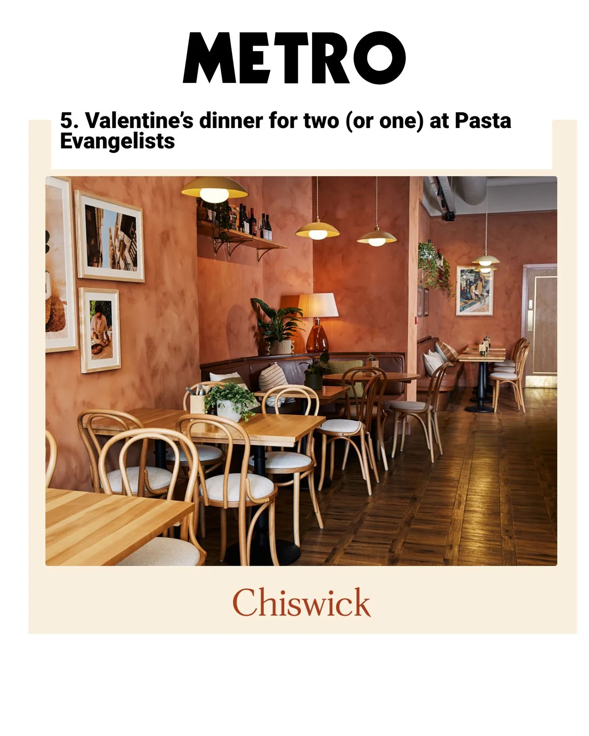 METRO Pasta Evangelists