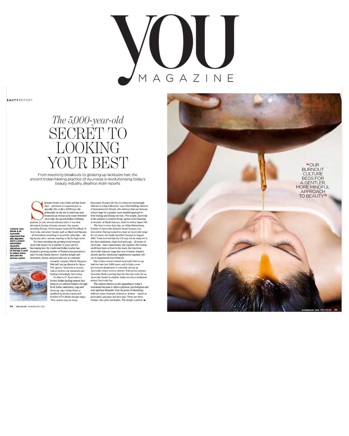 YOU Ayurveda: The 5,000-year-old secret to looking your best