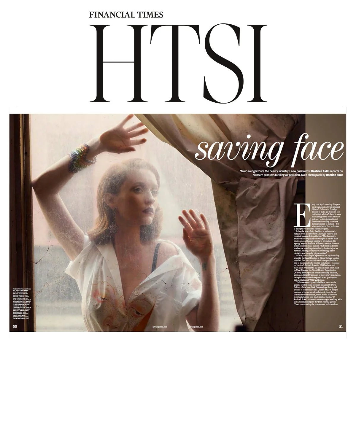 HTSI Powerful new anti-pollution skincare