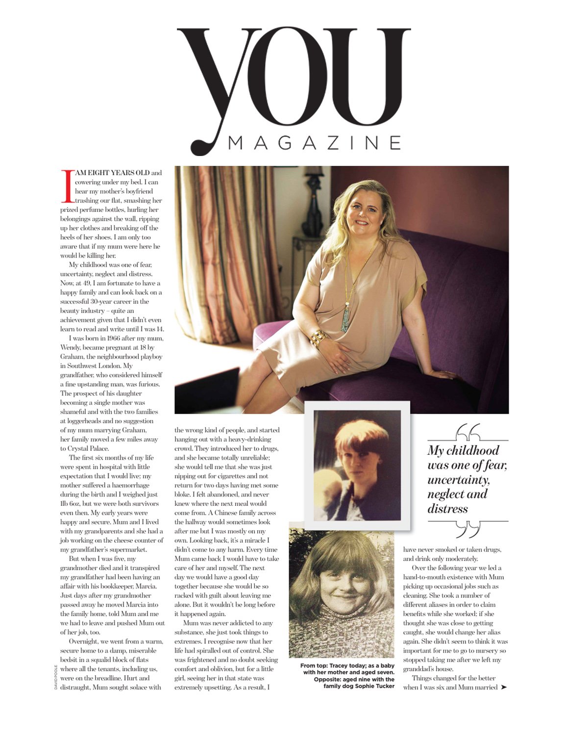YOU Tracey Woodward uses her experiences of abuse and domestic violence to help others&nbsp;