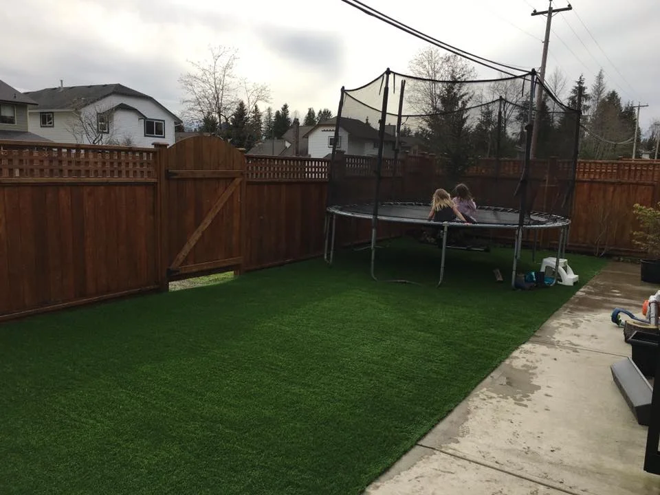 Synthetic Grass Installation by Tanner's Turf