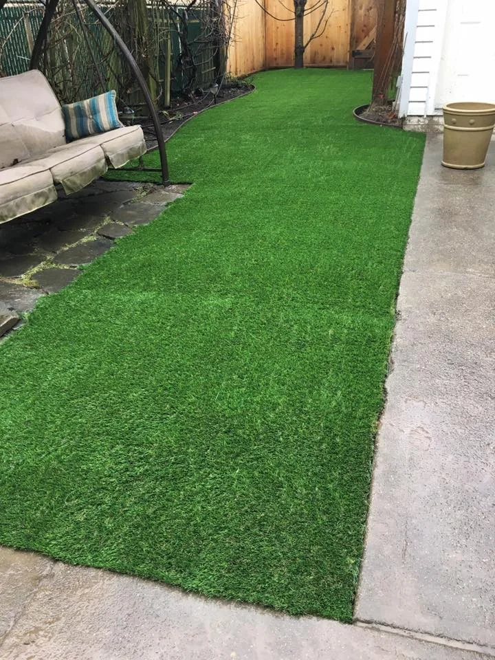 Synthetic Grass Installation by Tanner's Turf