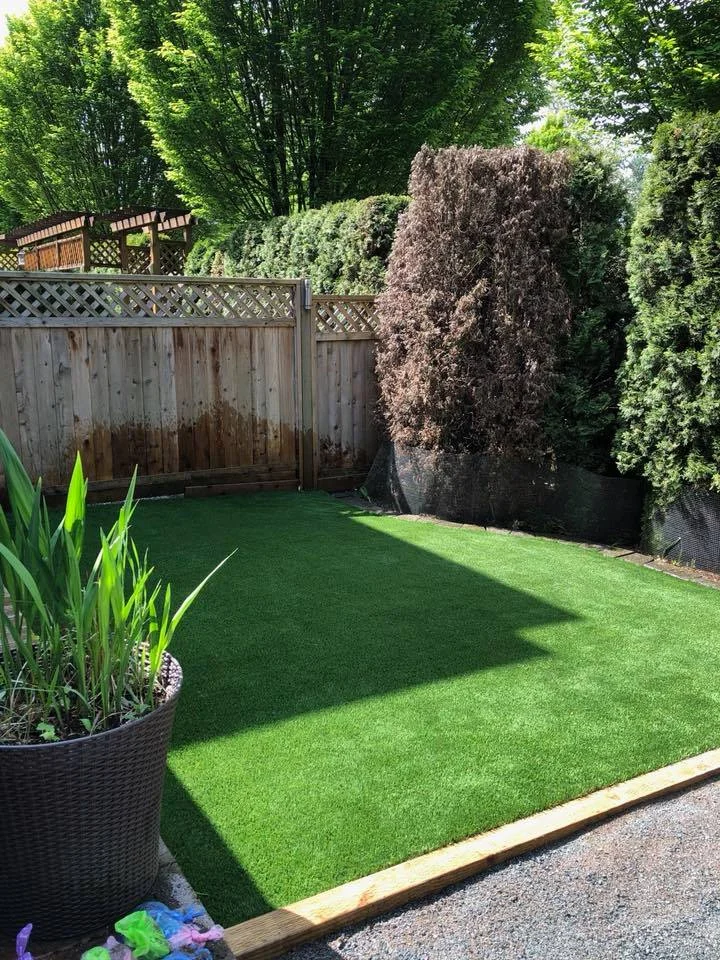 Synthetic Grass Installation by Tanner's Turf