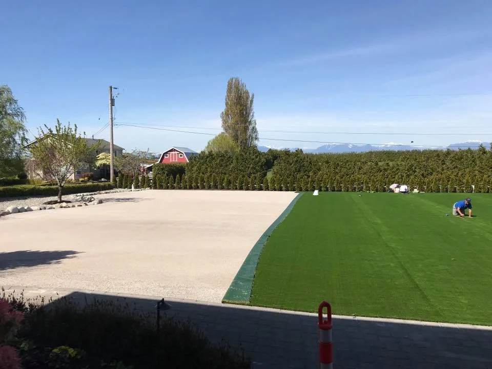Synthetic Grass Installation by Tanner's Turf