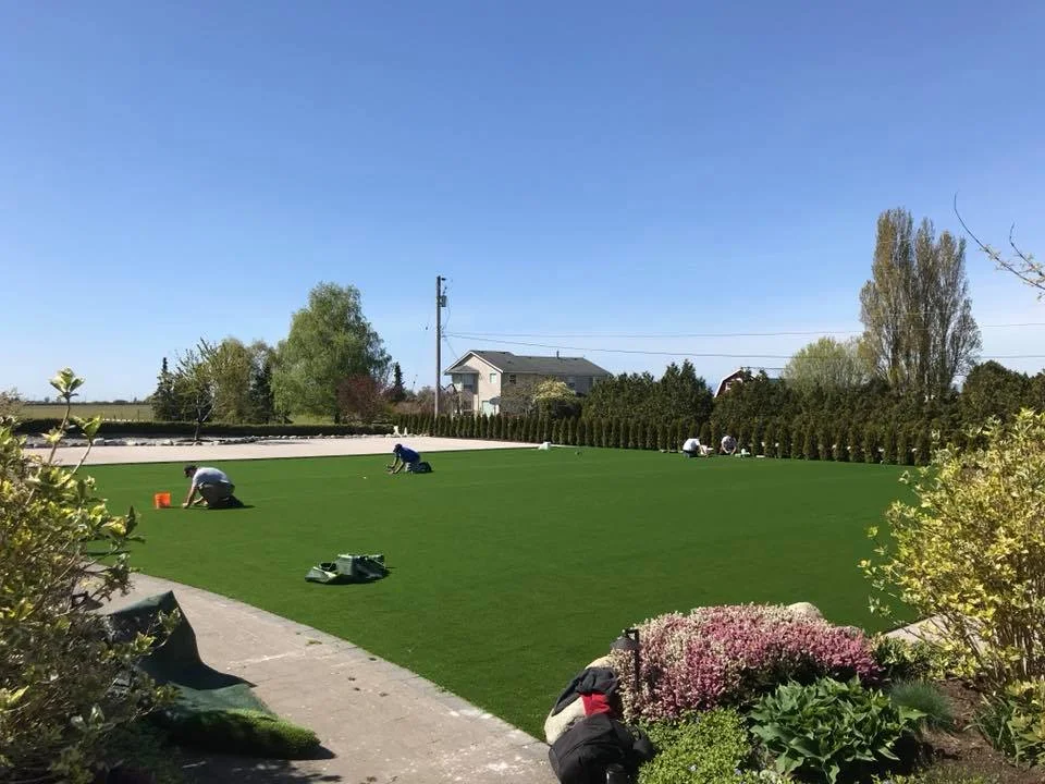 Synthetic Grass Installation by Tanner's Turf