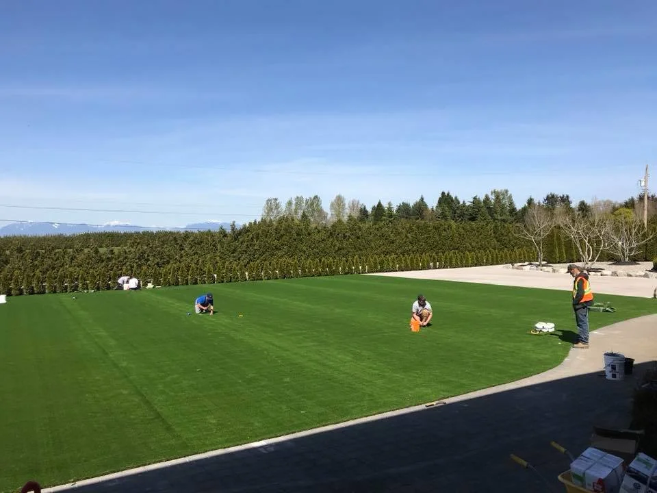Synthetic Grass Installation by Tanner's Turf