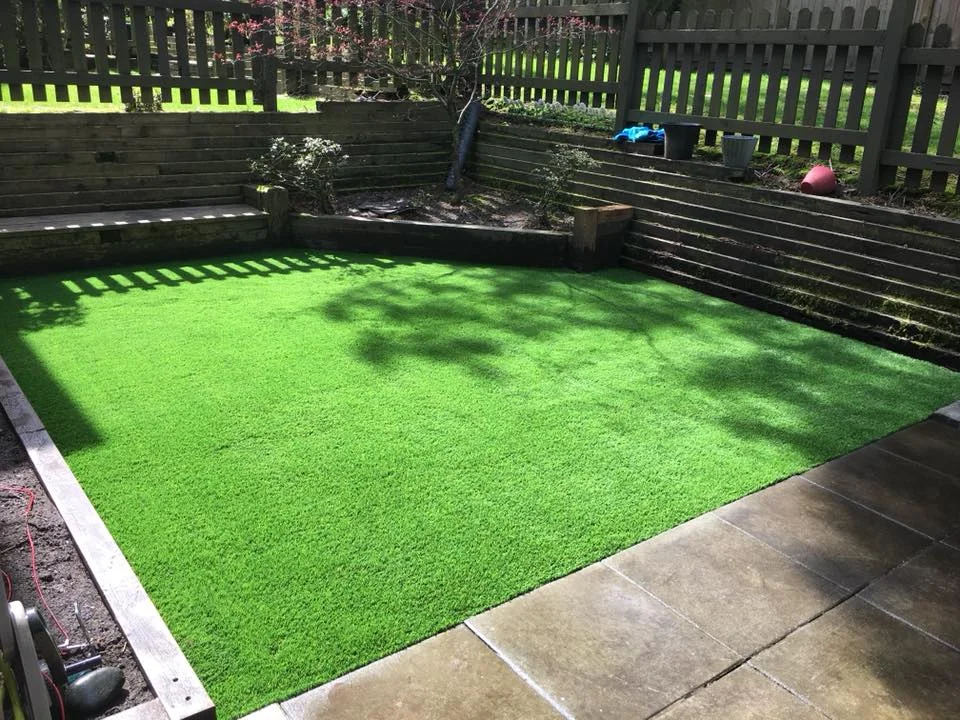 Synthetic Grass Installation by Tanner's Turf