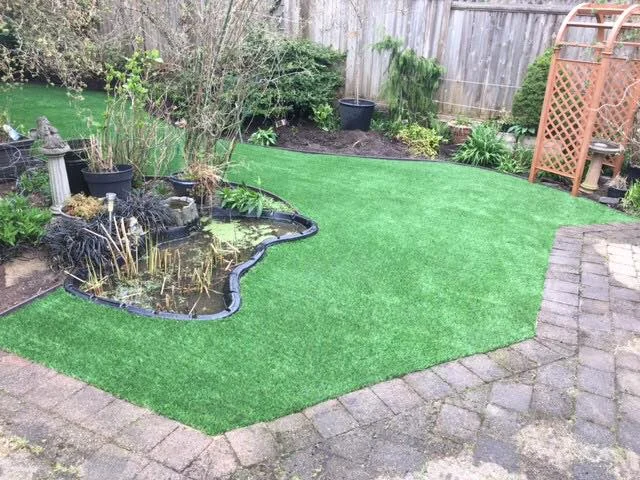 Synthetic Grass Installation by Tanner's Turf