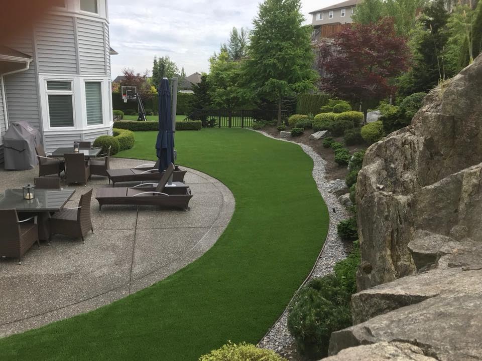 Synthetic Grass Installation by Tanner's Turf