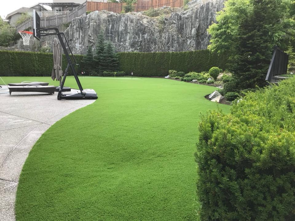 Synthetic Grass Installation by Tanner's Turf