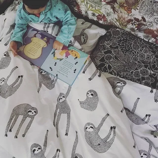 Loving this @kmart.nz purchase! #sloth #slothduvet