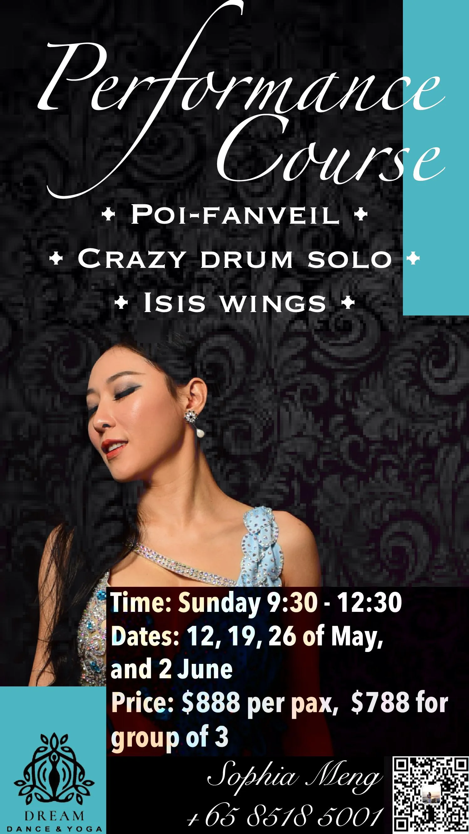 Dream Dance and Yoga Belly Choreo Level 1 - Sign up now!