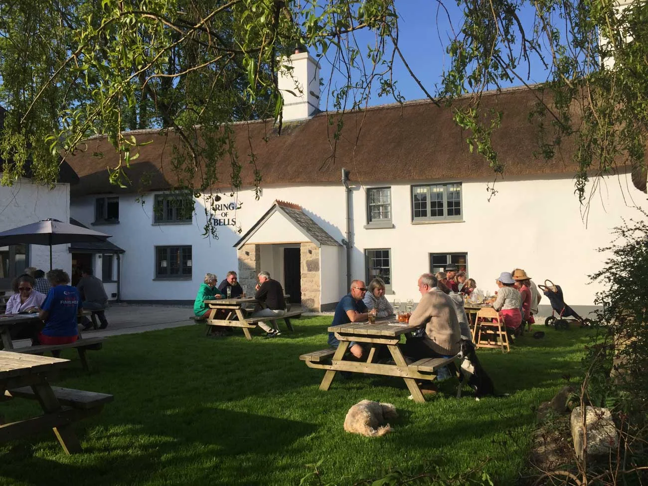 The Ring of Bells pub, North Bovey