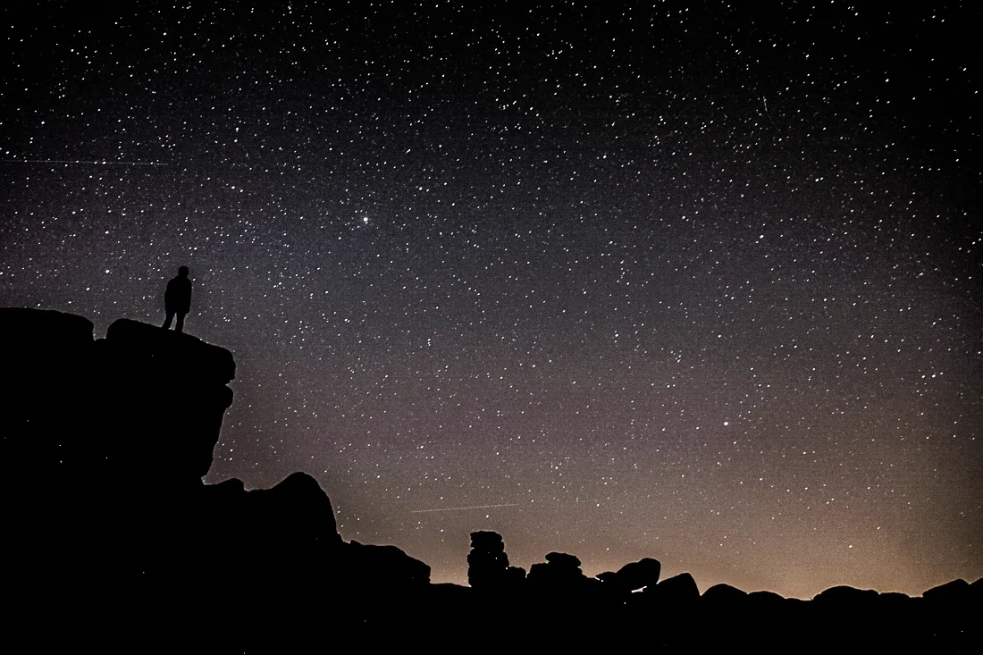 Stargazing at Hound Tor