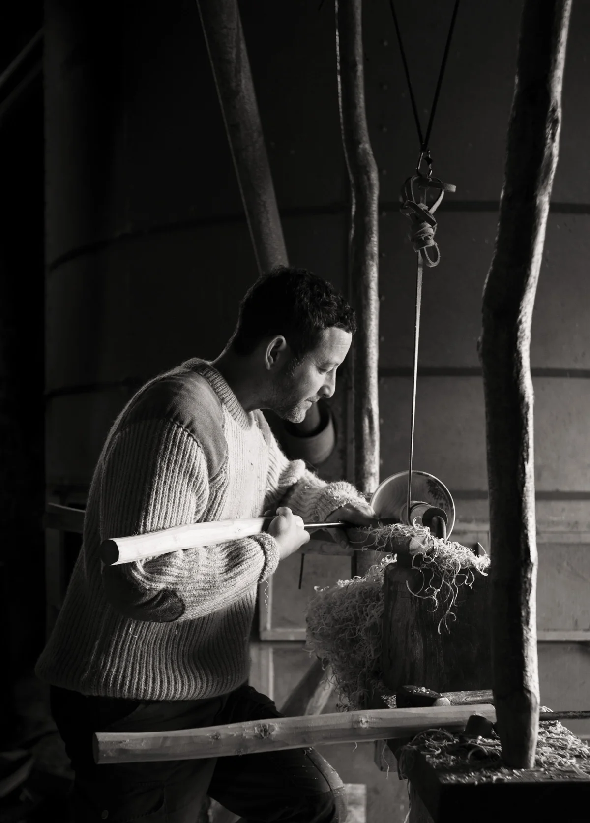 Sharif Adams / Woodturner / North Bovey