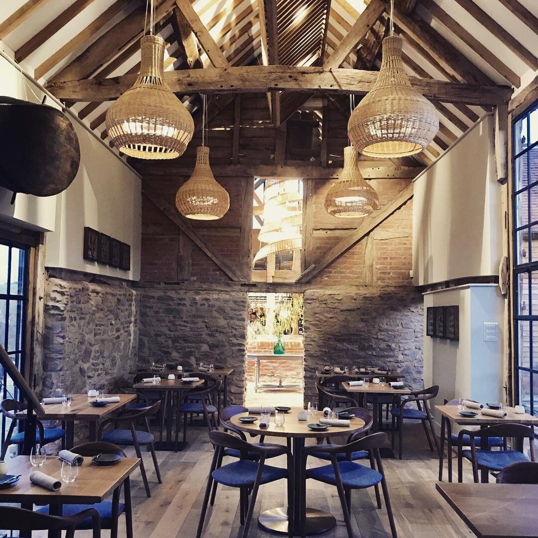 I had to crank up my imagination several gears when I was commissioned to write a big feature about this Herefordshire restaurant while it was still a building site. Today, I couldn&rsquo;t resist making a detour to see it finished. And wowee - what 