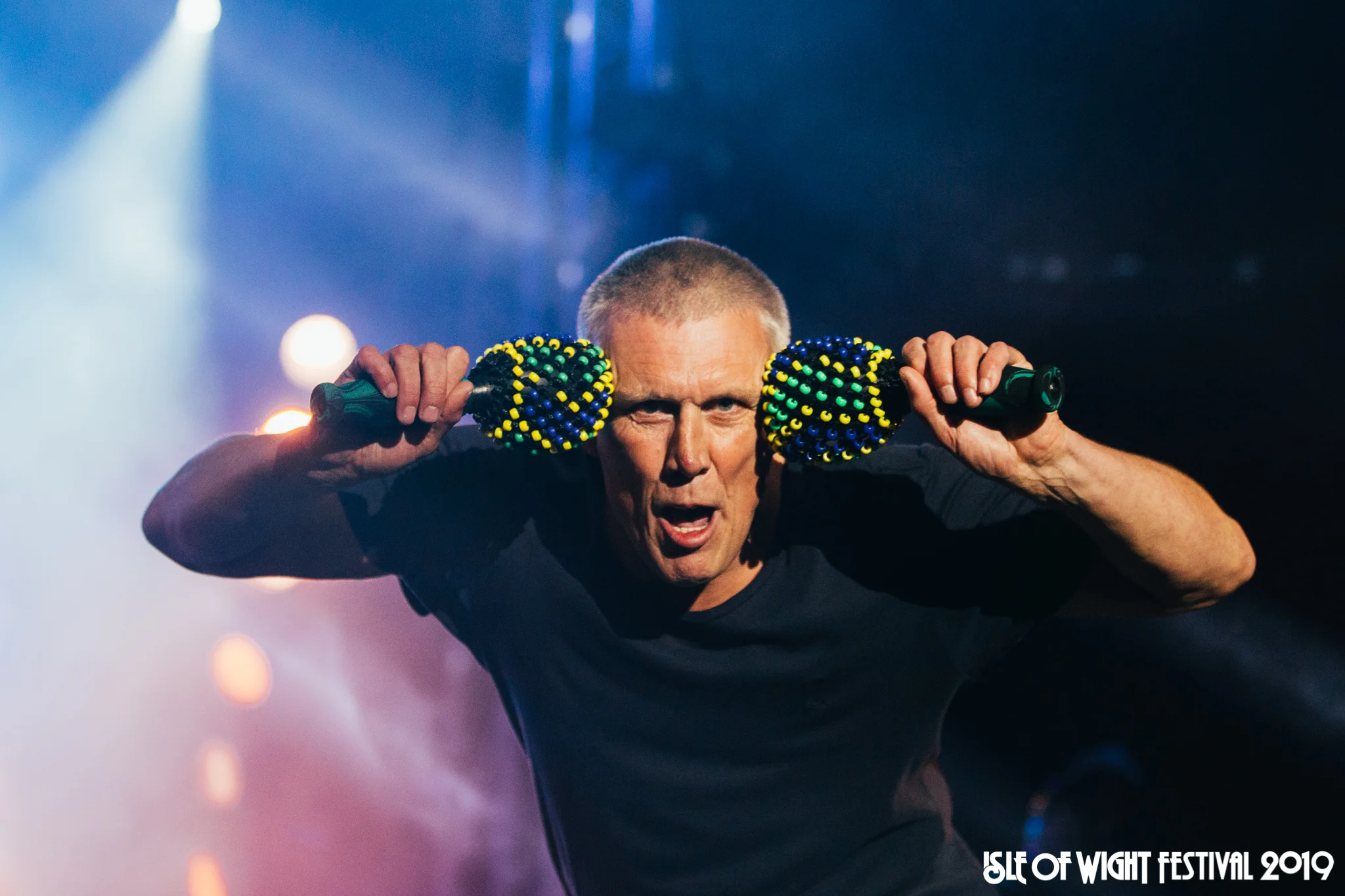 Special guest and vibe provider Bez