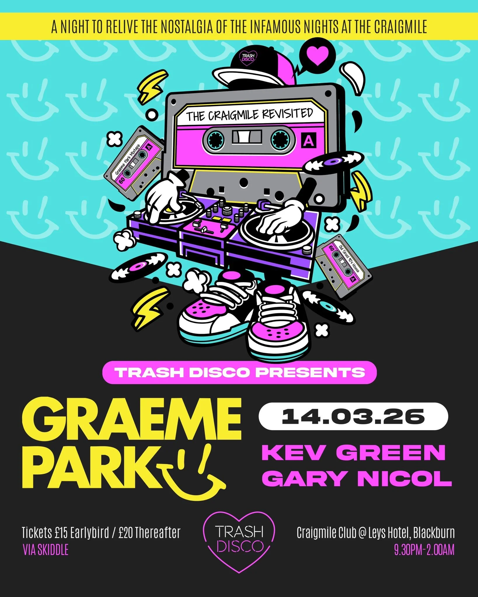 TRASH DISCO @ CRAIGMILE CLUB/ABERDEEN