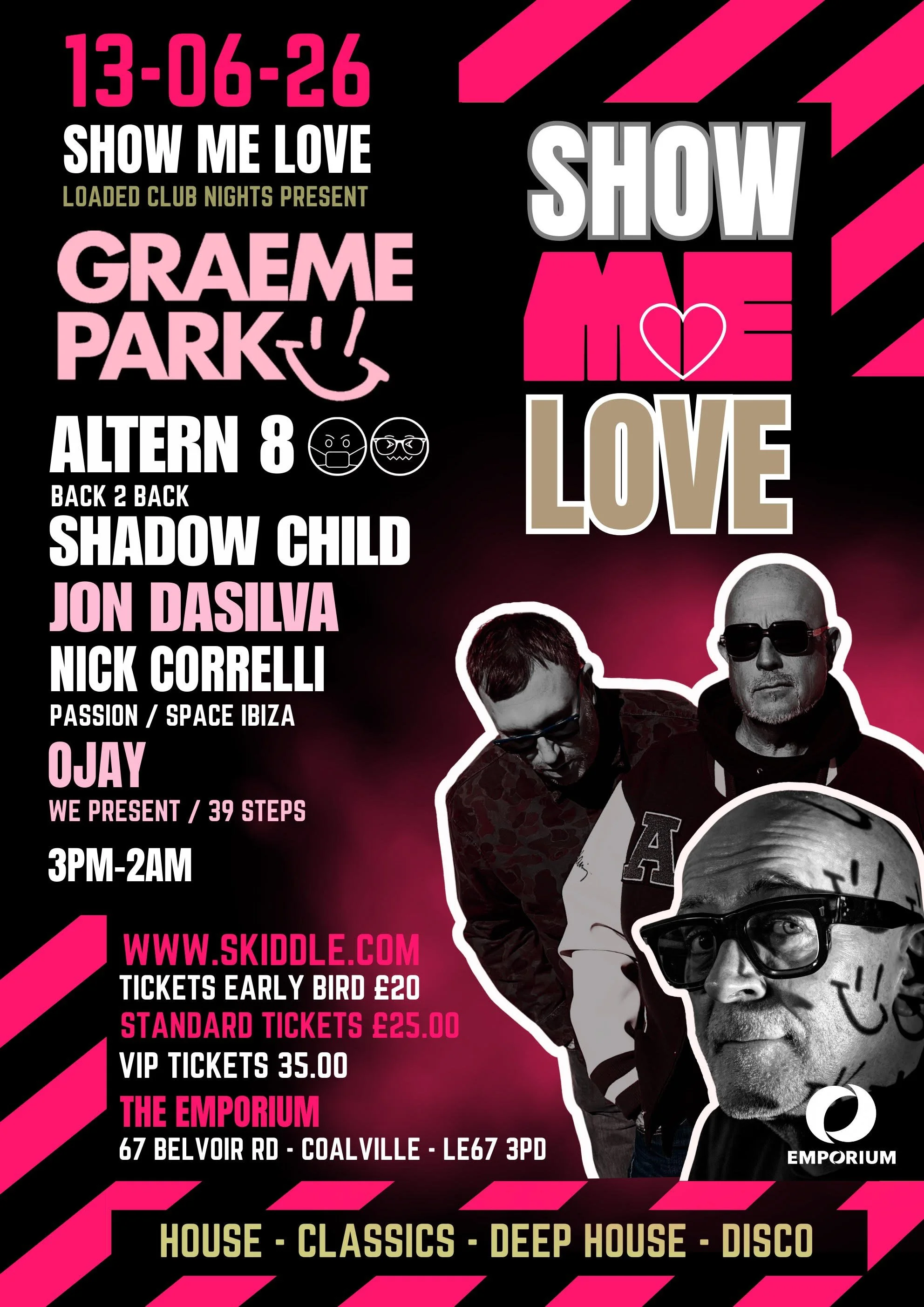 SHOW ME LOVE @ THE EMPORIUM/COALVILLE