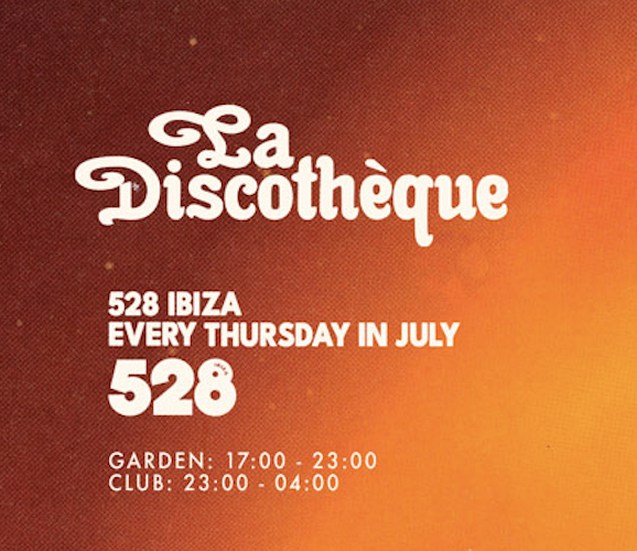 LA DISCOTHEQUE PRESENTS FAC51 THE HAÇIENDA @ 528/IBIZA