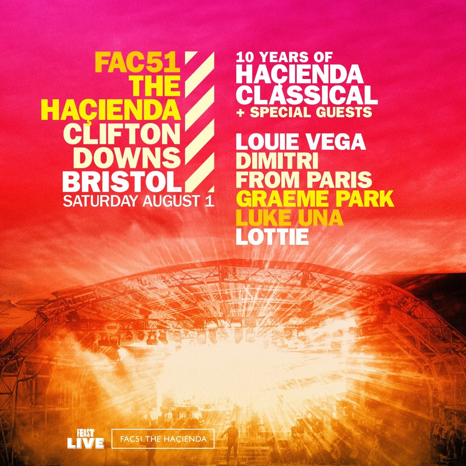 FAC51 THE HAÇIENDA @ CLIFTON DOWNS/BRISTOL