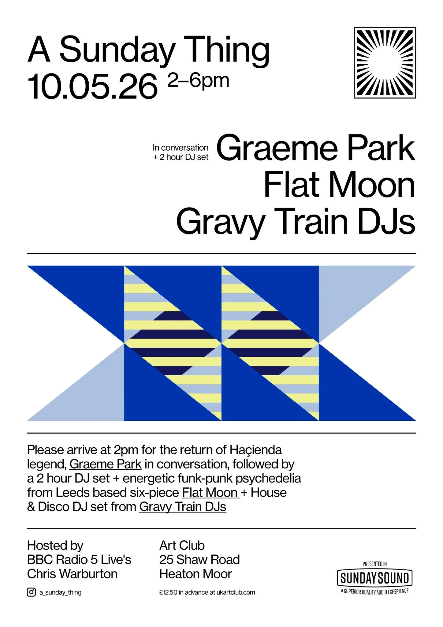 A SUNDAY THING @ ART CLUB/HEATON MOOR