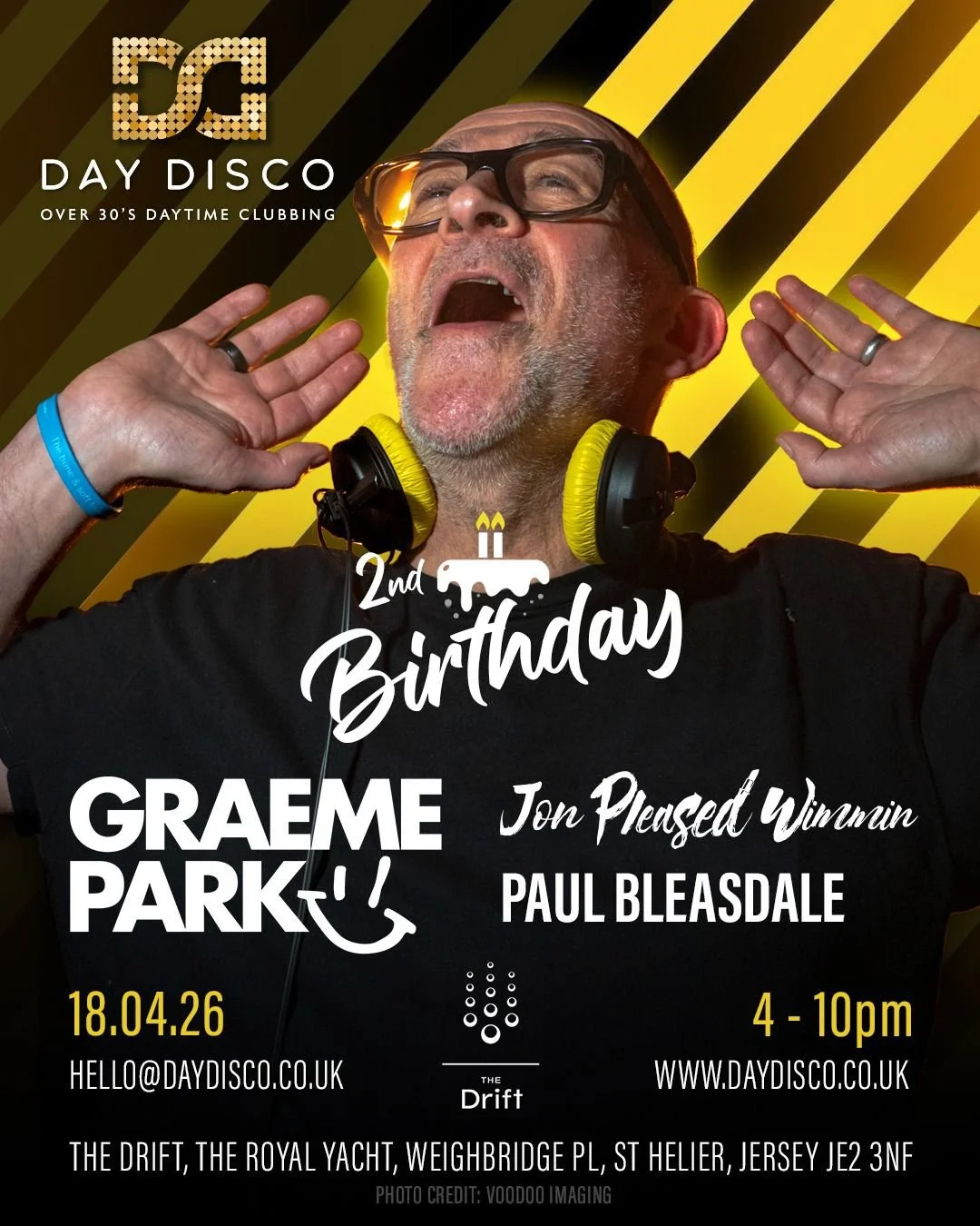 DAY DISCO @ THE ROYAL YACHT/ST. HELIER JERSEY