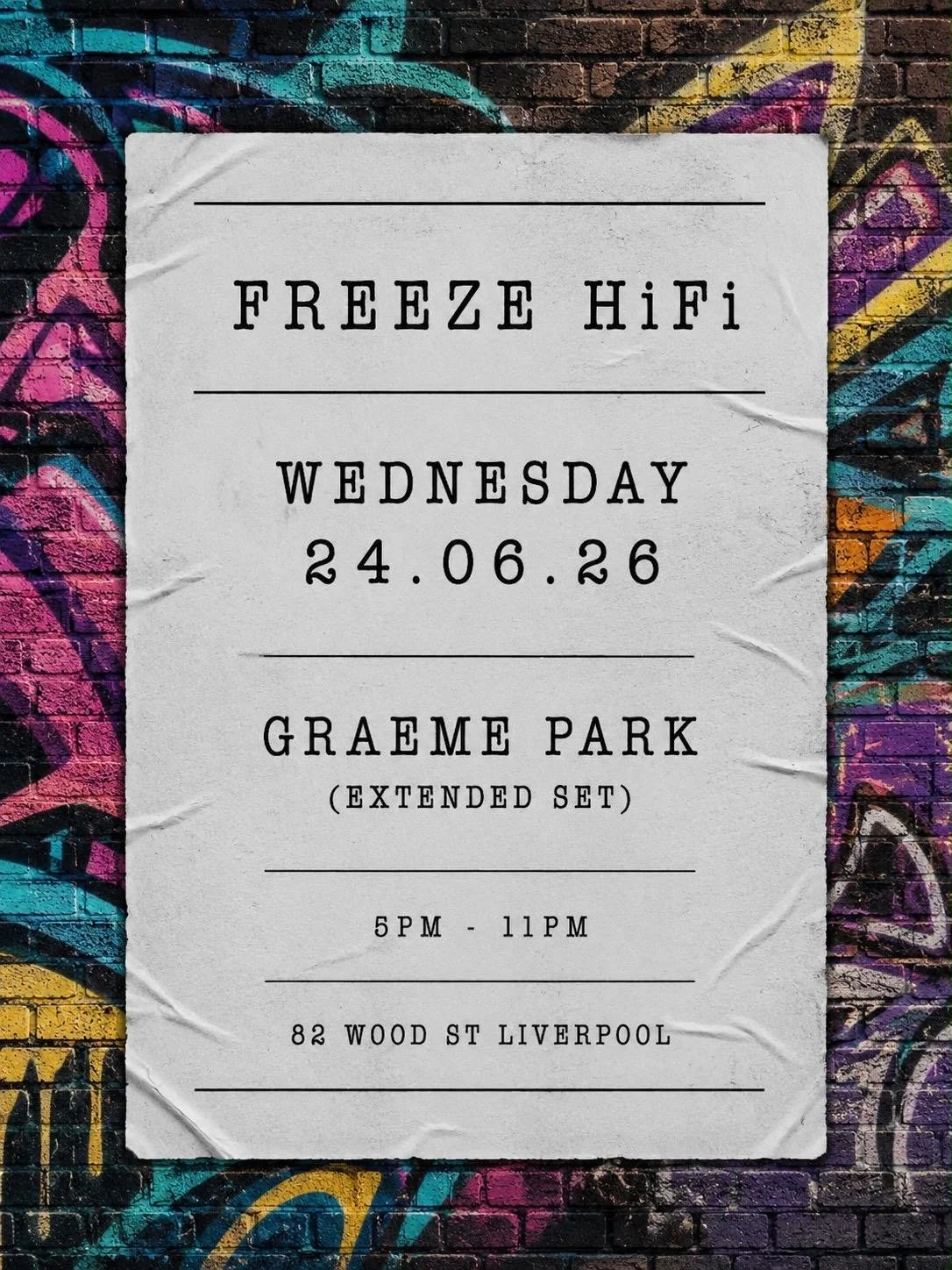 FREEZE HIFI/LIVERPOOL