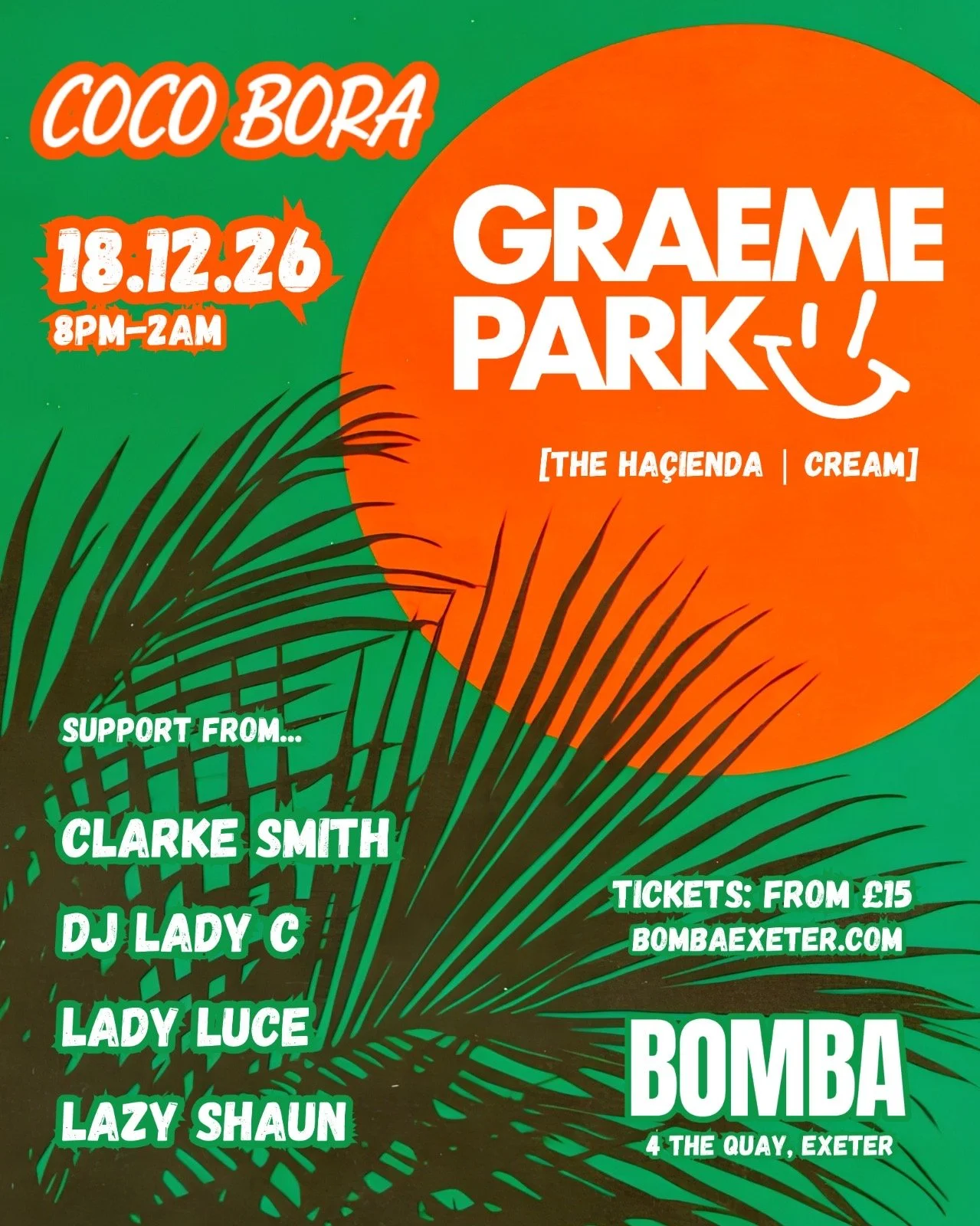 COCO BORA @ BOMBA/EXETER