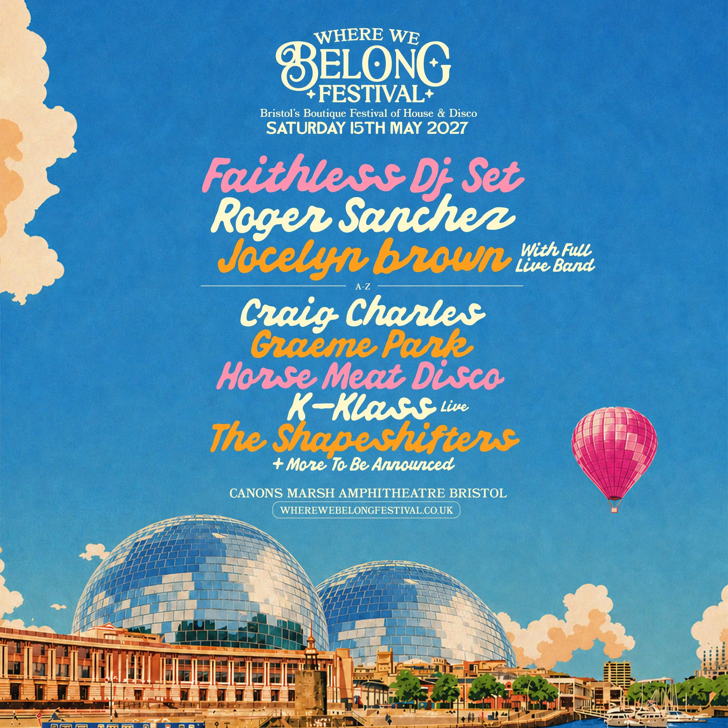 WHERE WE BELONG FESTIVAL/BRISTOL