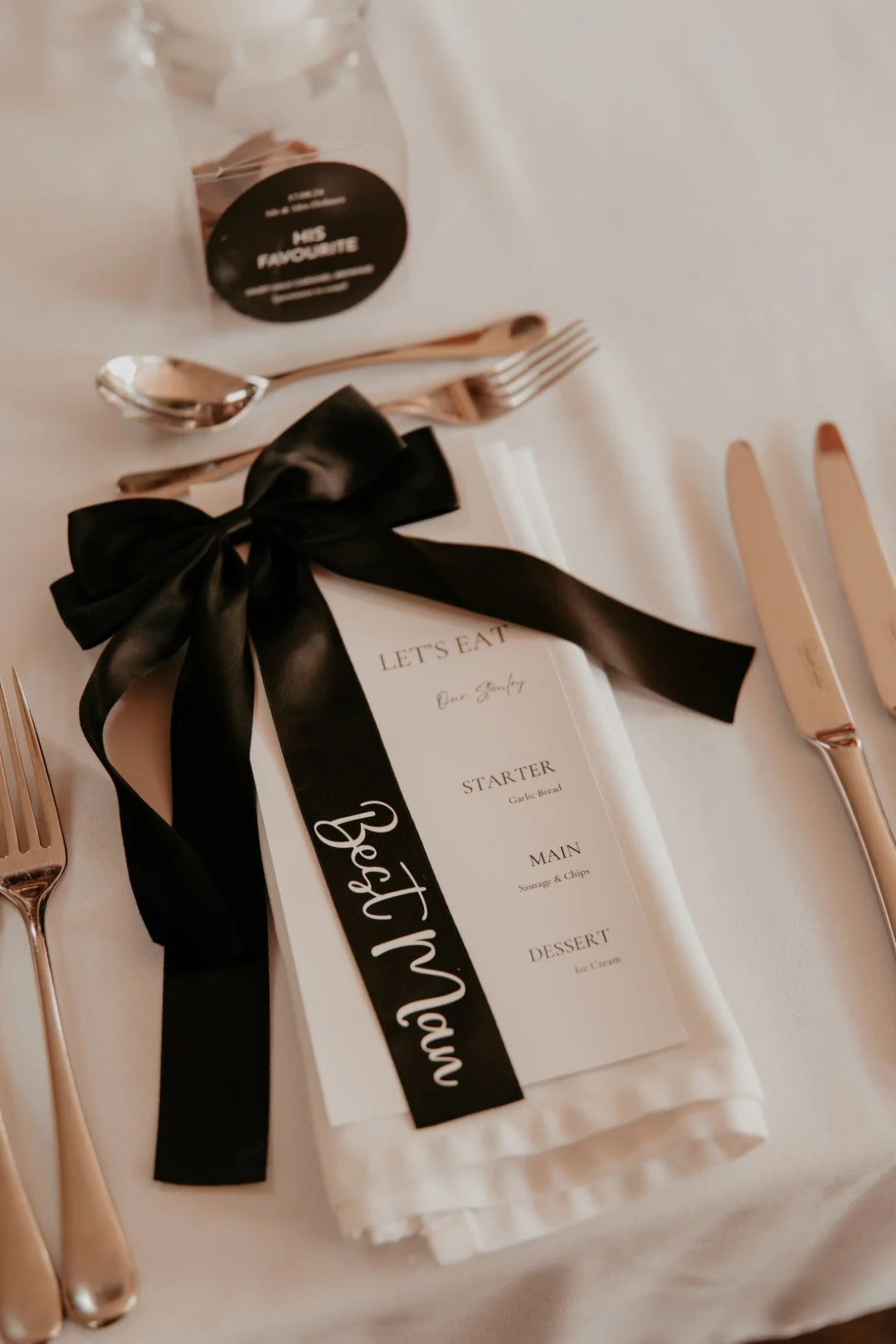 Crafting the perfect wedding menu