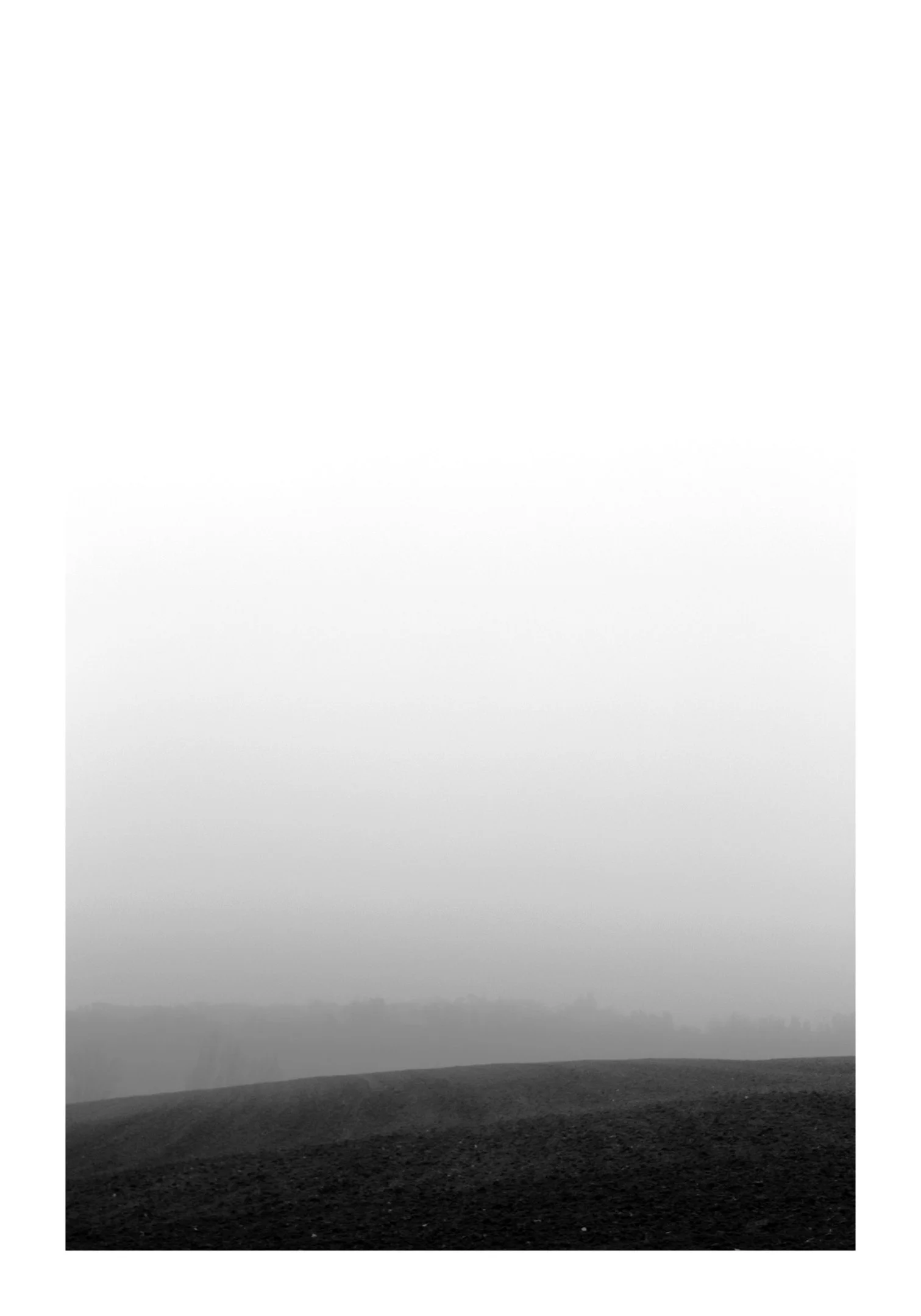   No line on the horizon    