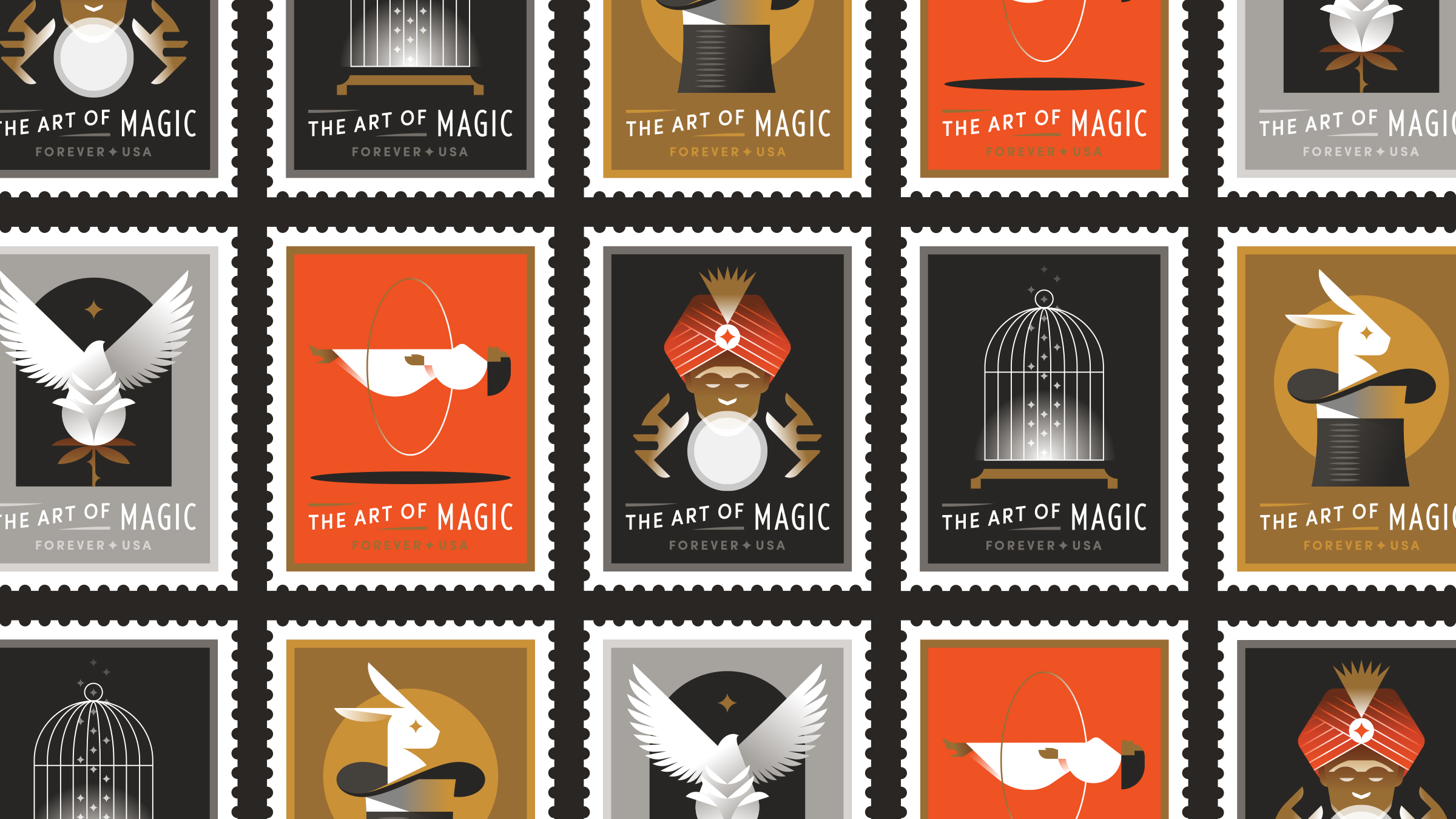 Postage Stamp & Playing Card Design for the US Postal Service — Jay Fletcher