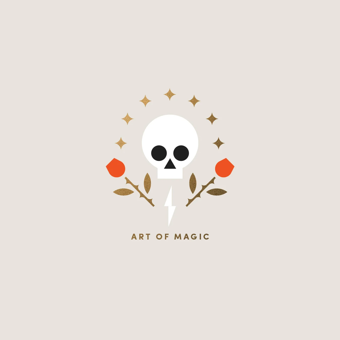 The Art of Magic Skull & Roses