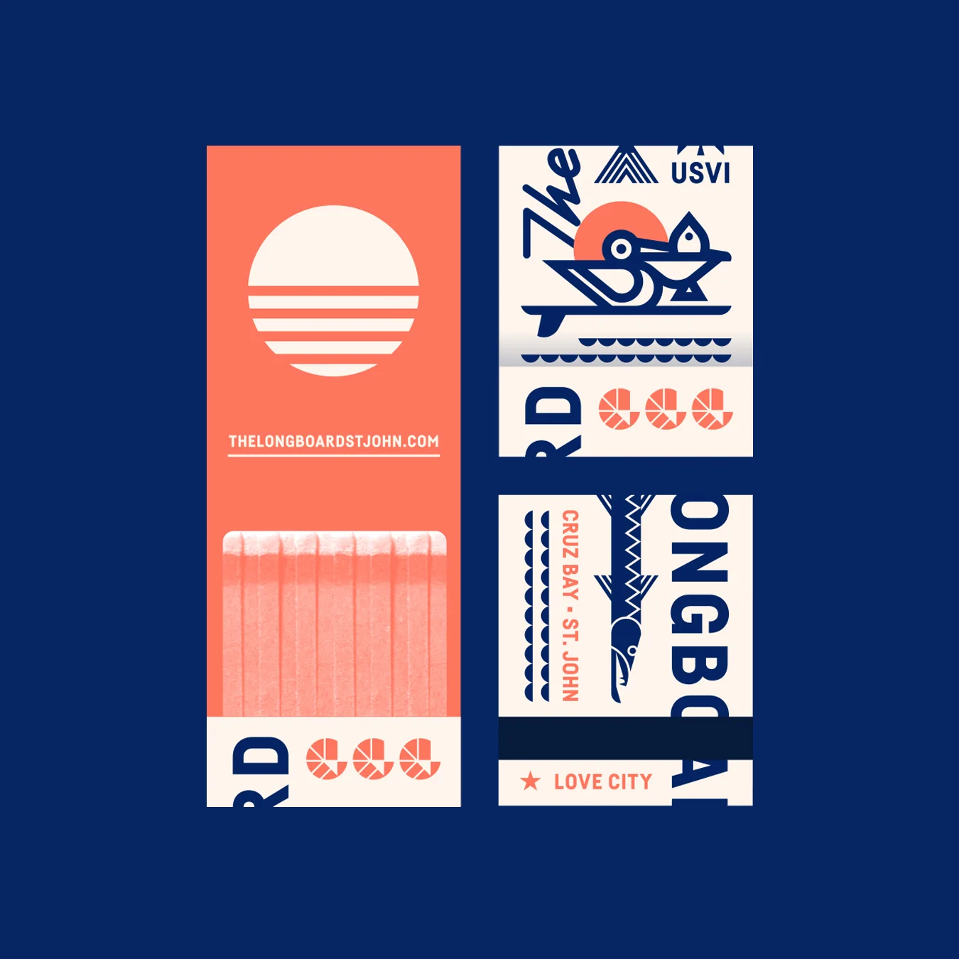 The Longboard Matchbook