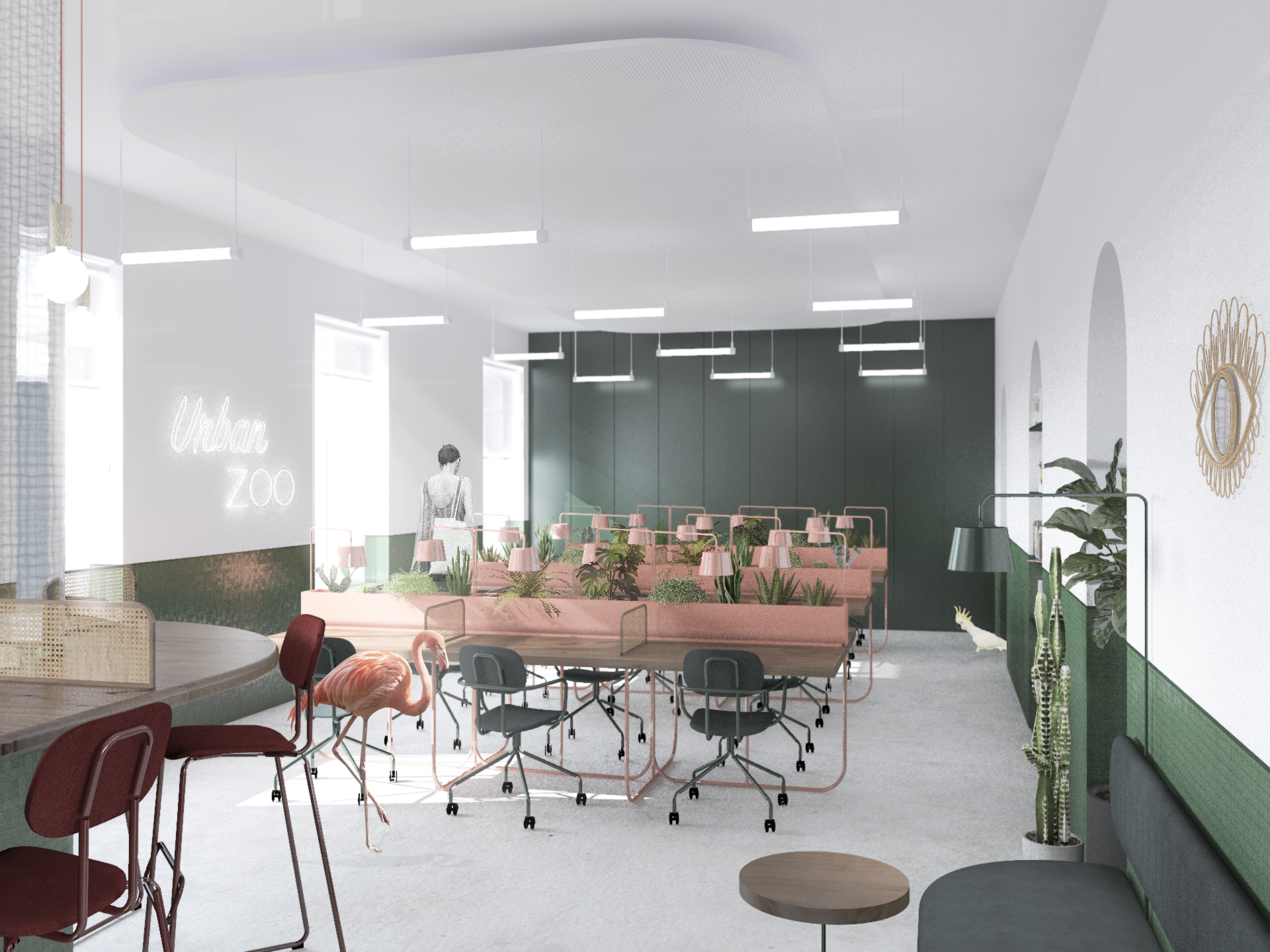 Work at the menagerie