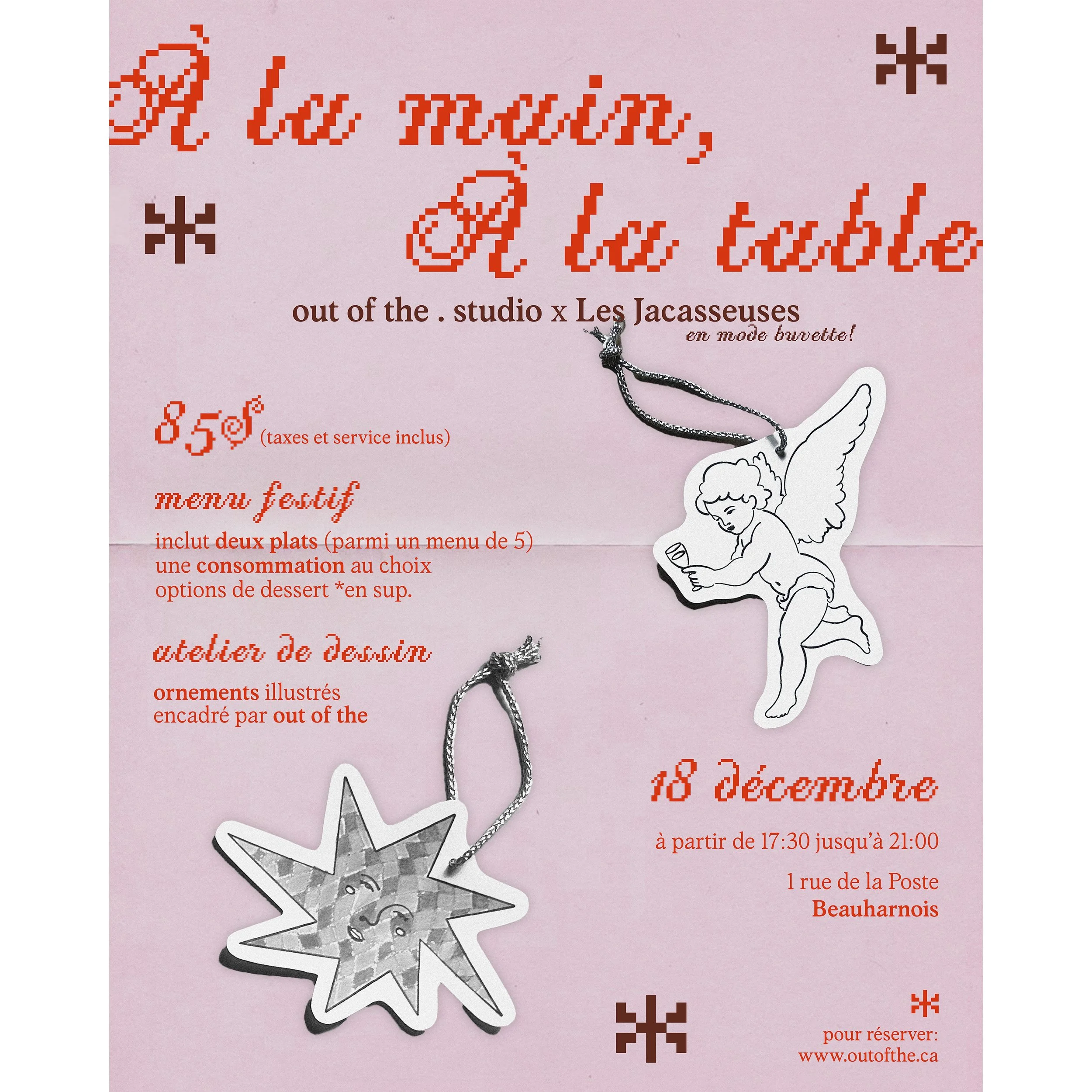 événement - à la main, à la table