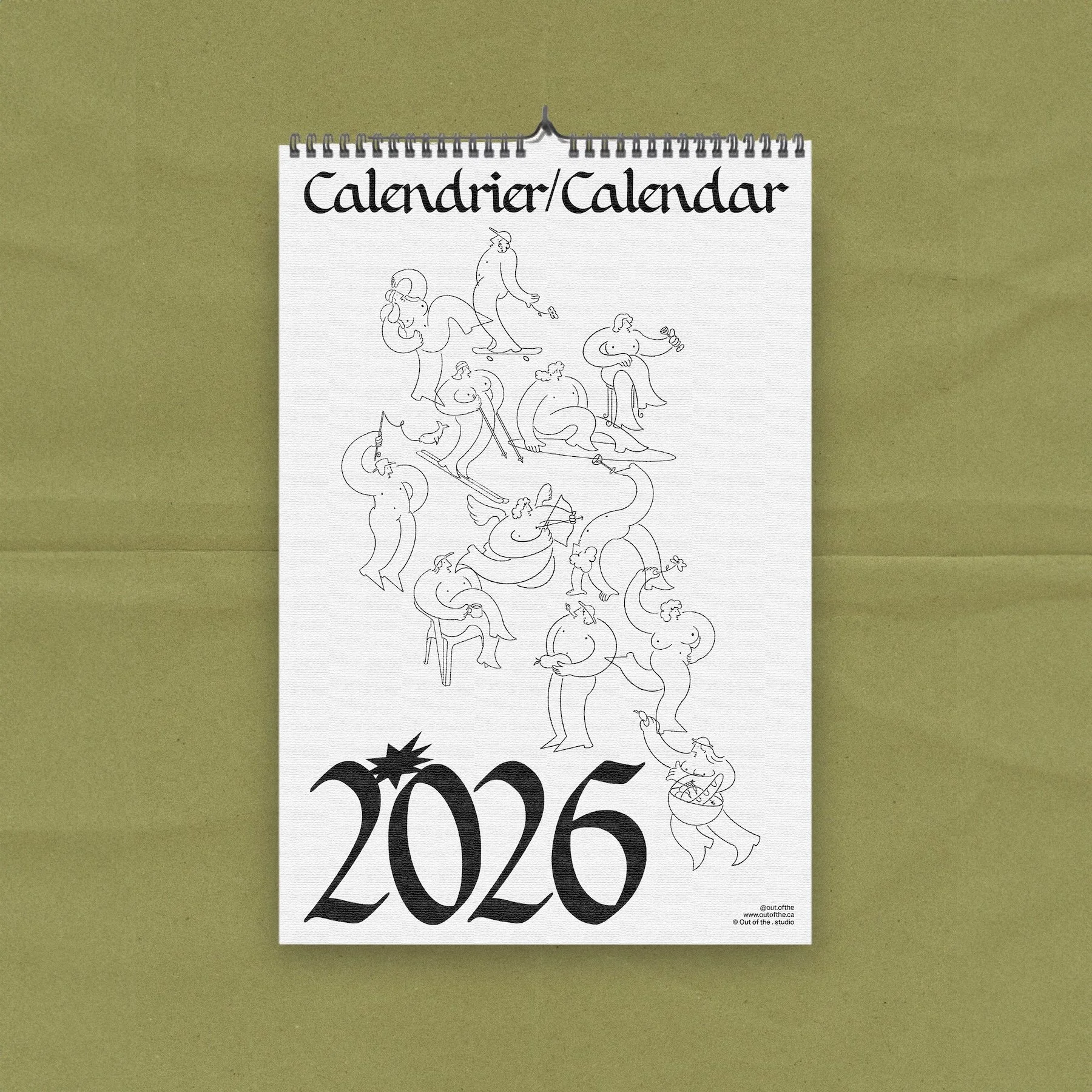 calendrier 2026 / calendar 2026