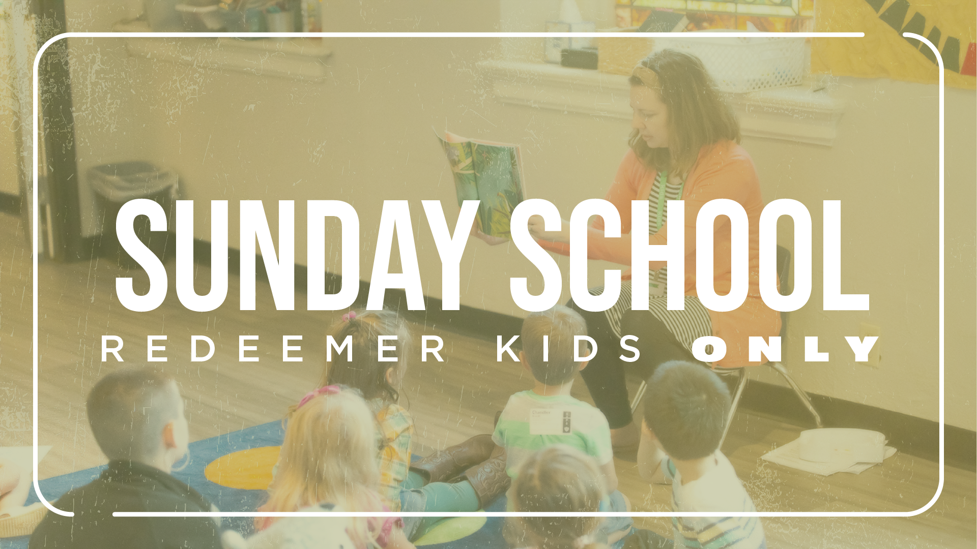 Sunday School for Redeemer Kids