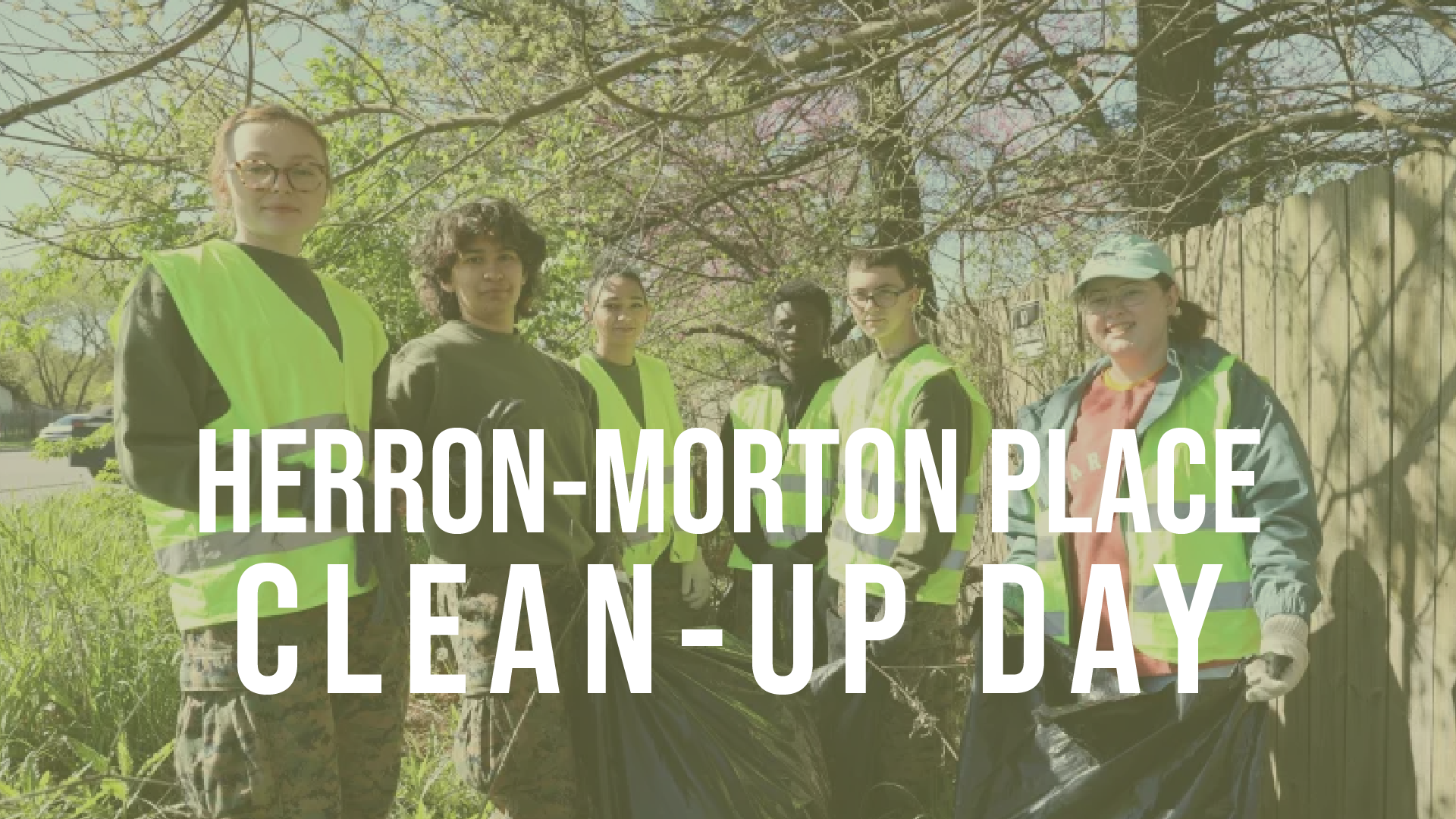 Herron-Morton Place Fall Clean Up