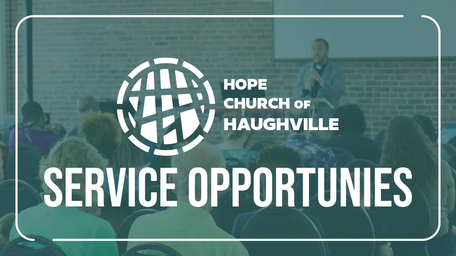 Hope Church Service Opportunities