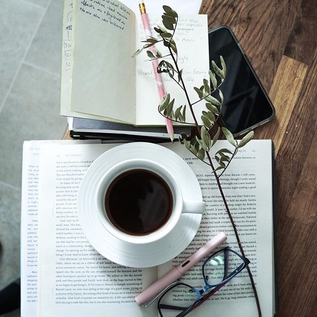 Celebrating Ritual:
Black coffee, freshly brewed; reading; writing; unraveling tightly knitted strings of beliefs on the page. These rituals of comfort and discomfort merge until their edges blur, their separateness made hazy as clarity emerges.
.
By