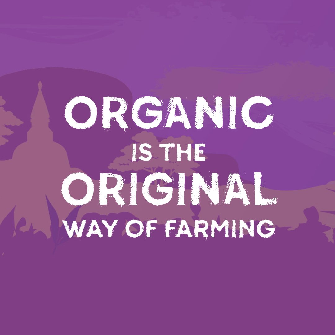The original way of farming is naturally friendlier to the Earth. 

No pesticides. Healthier soils. Crop diversity.